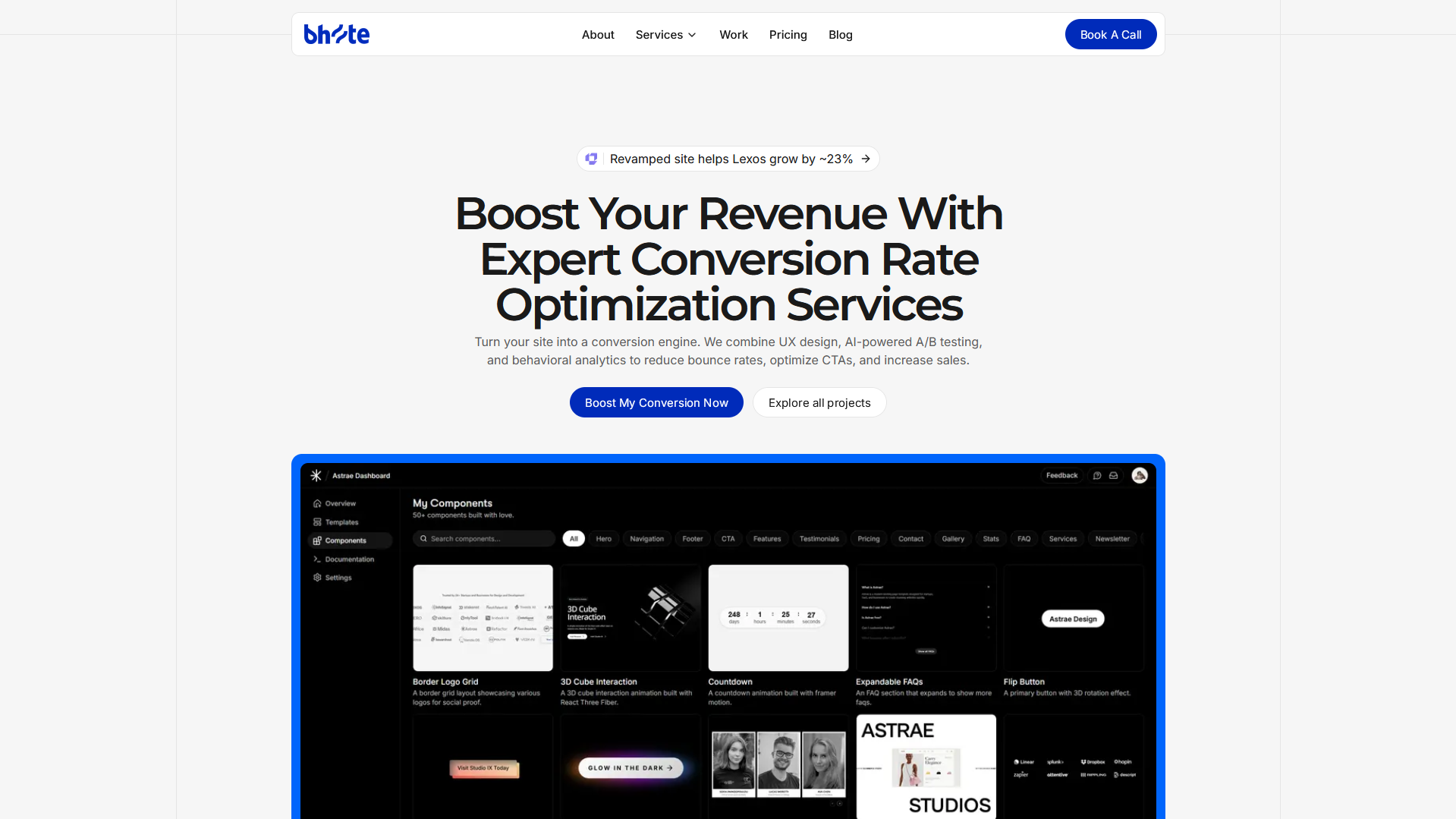 Conversion Rate Optimization (CRO) Services - Reframe Labs