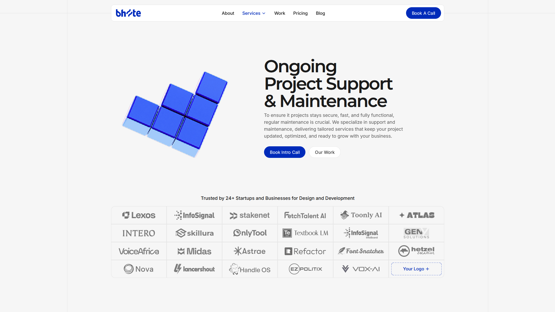 Reframe Project Project Maintenance & Support - Reframe Labs